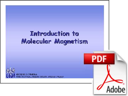 Introduction to Molecular Magnetism